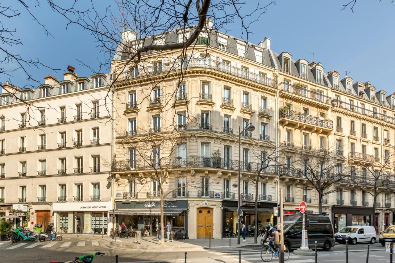 Cosy 3 bedrooms apartment - Le Marais Parijs Buitenkant foto